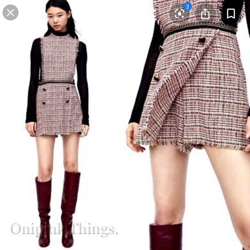 Zara tweed romper small in very good conditions